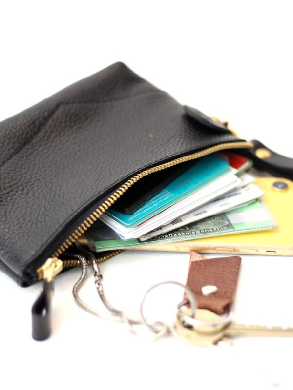 670187_a0ee7341335f4875858d523c0772ff37mv2.jpg POUCH Wallet - Black with Golden details