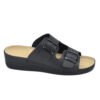 Anne Healed Sandals - Black