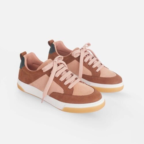 Women's Sneakers Leather Beige - Andira